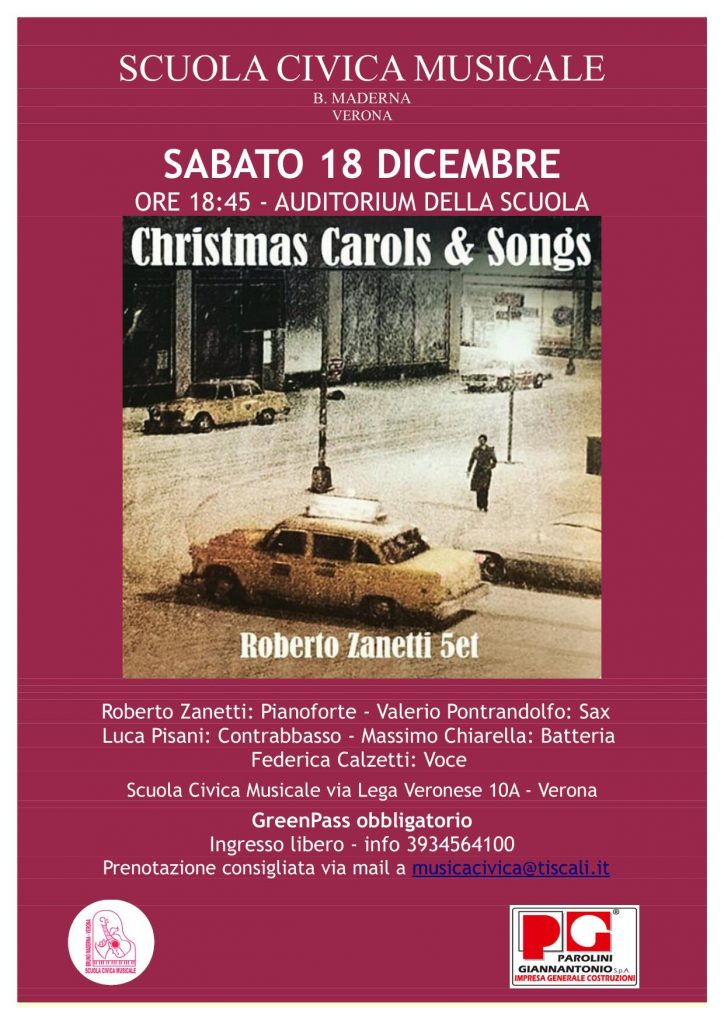 Christmas Carols e Songs – Roberto Zanetti
